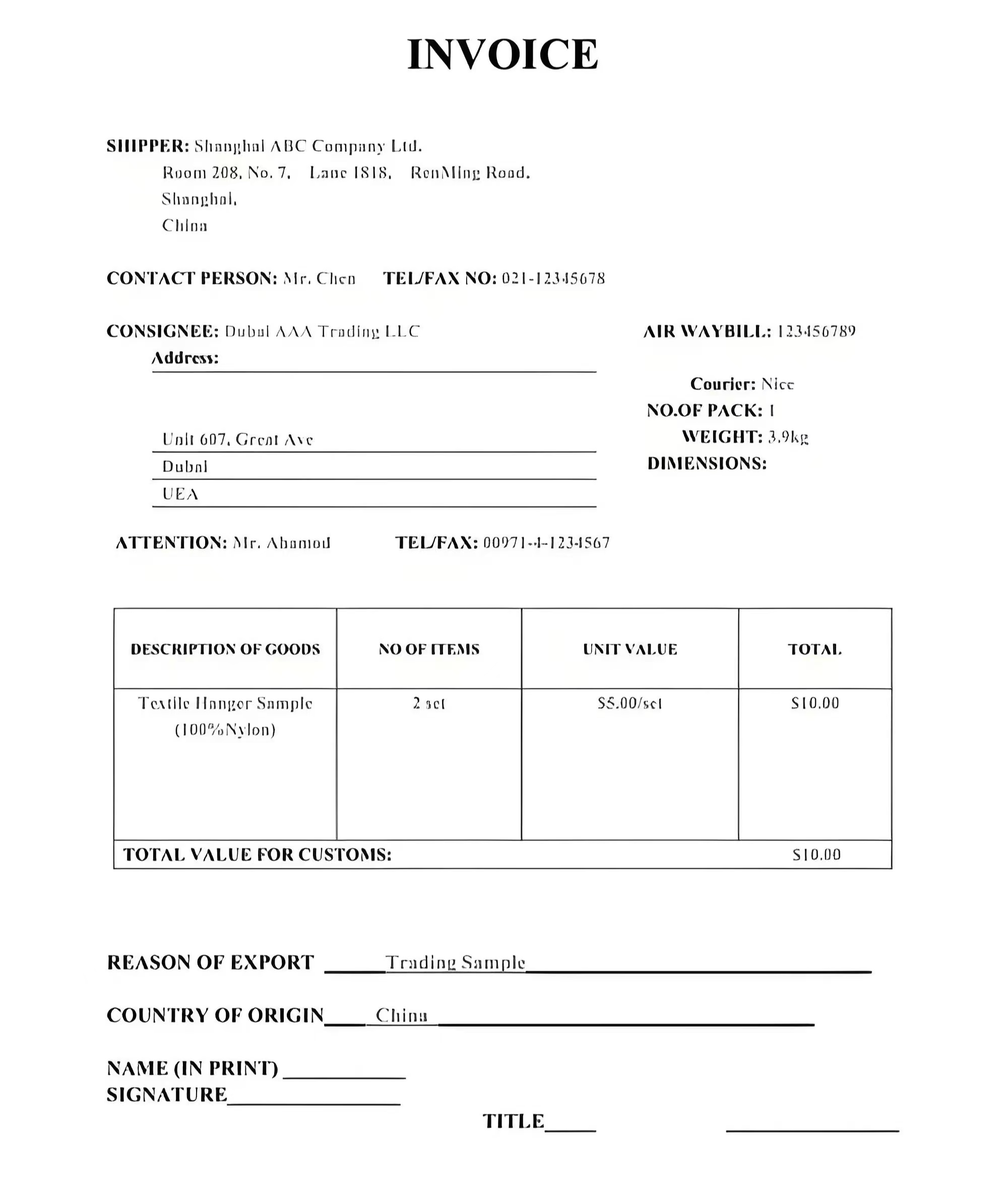 Understanding Proforma Invoices in China