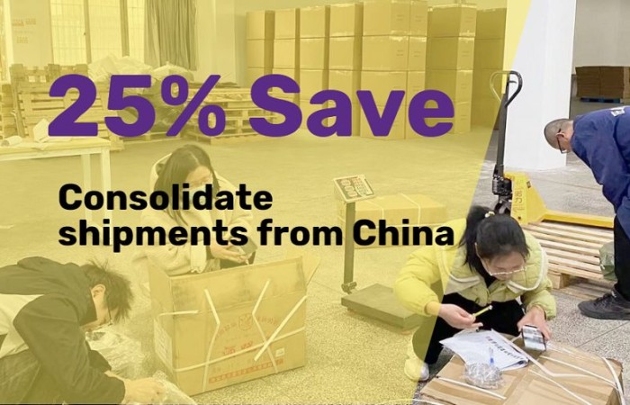 How to Consolidate Shipments from China?